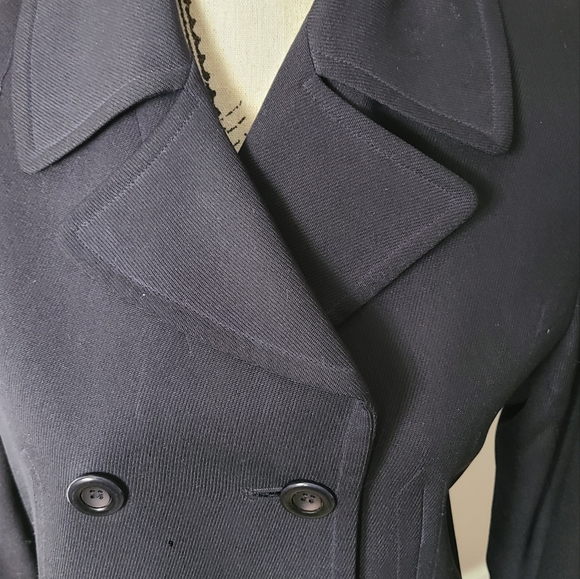 Navy Pea Style Coat - Picture 10 of 15